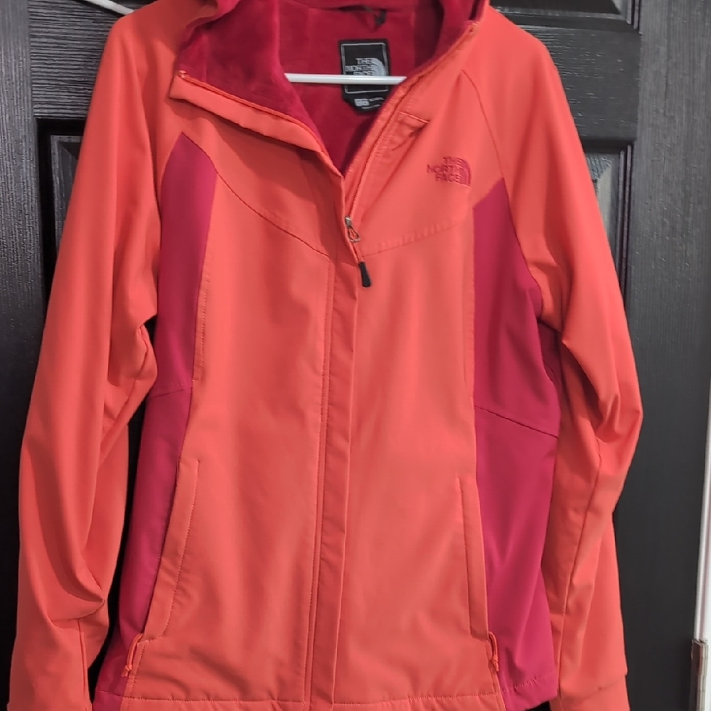 The North Face Women's Two-Tone Orange/Red Jacket